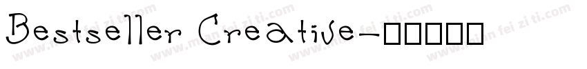 Bestseller Creative字体转换